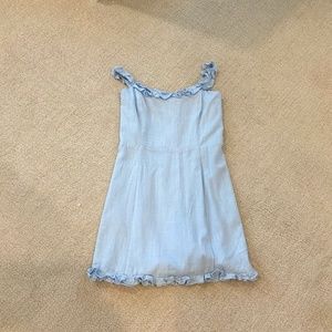 Cotton Candy LA light blue linen dress size m